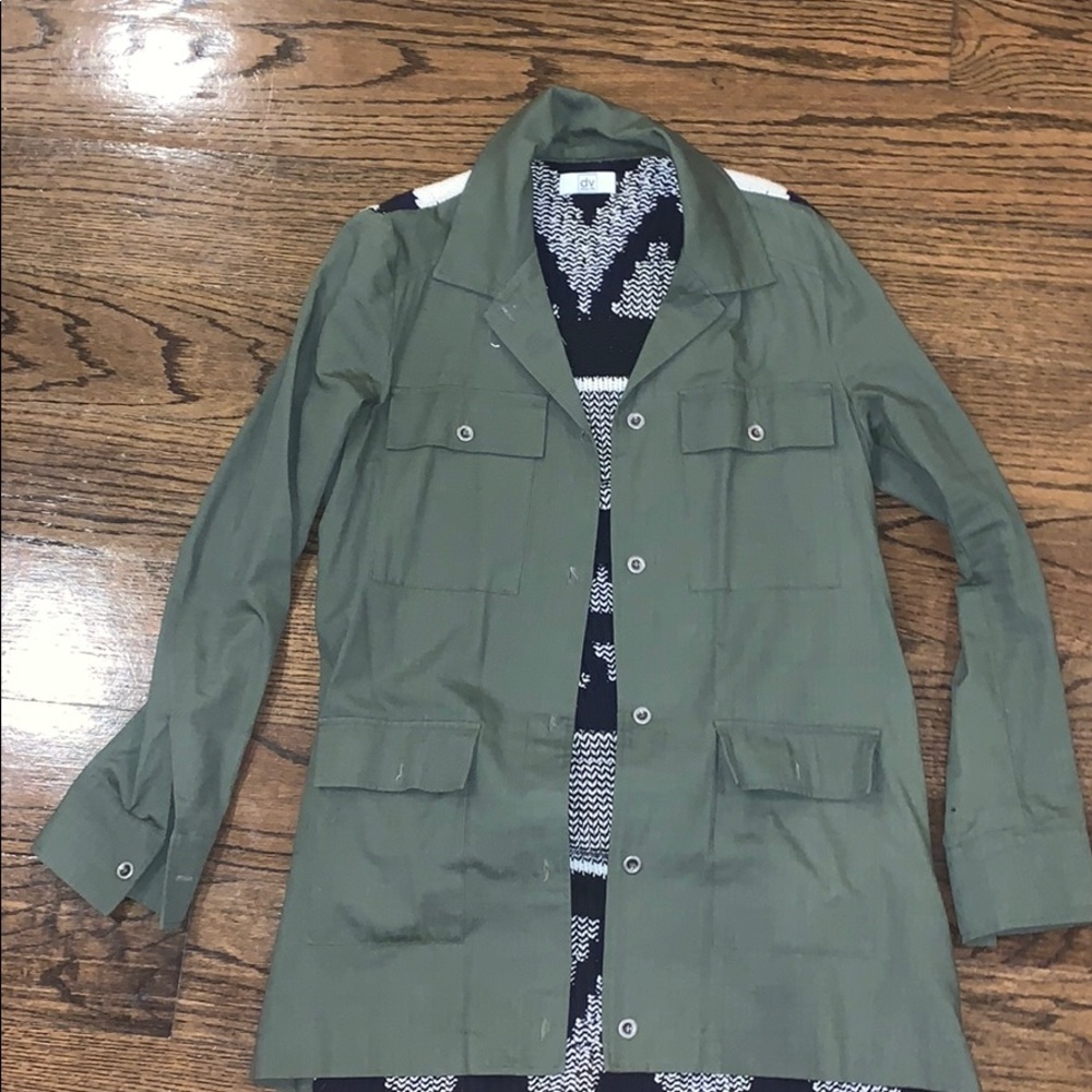 Dolce vita military sweater lite jacket